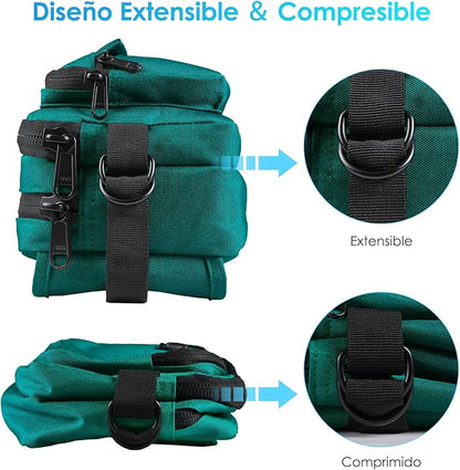 AGPTEK Fanny Pack for Women Men, RFID Large Capacity Waist Wallet Bag, Adjustable & Waterproof Bum Belt Pouch for Travel, Running, Shopping, Hiking, Dog Walking, Cycling, Climbing