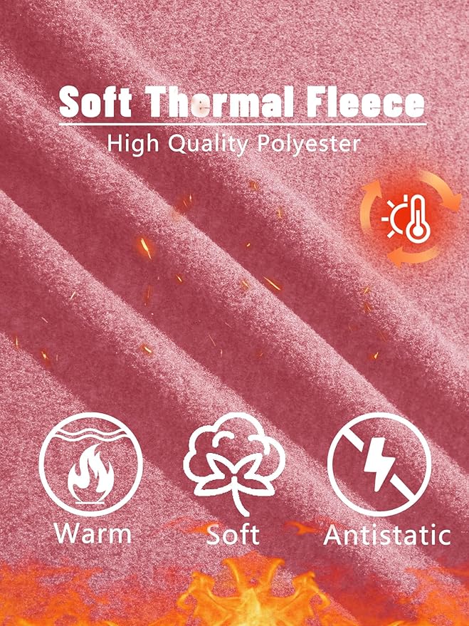 MAGCOMSEN Fleece Jacket Women Zip UP Lightweight Soft Polar Warm Winter Jackets for Women with Pockets Outdoor Hiking