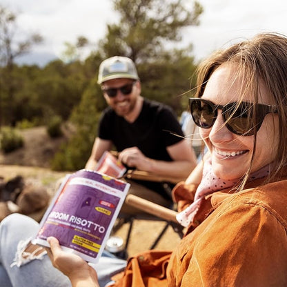 GOOD TO-GO Mushroom Risotto (6-Pack of Single Servings) |Camping & Backpacking Food | Just Add Water Backpacking Meals | Good To-Go Dehydrated Meals Taste Better Than Freeze Dried Food