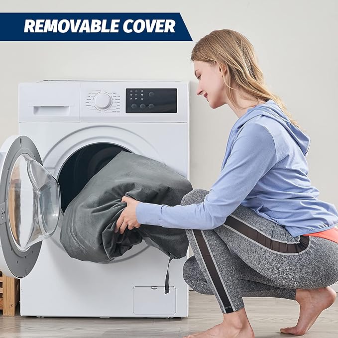 CYMULA Memory Foam Camping Mattress Pad, CertiPUR-US Sleeping Mat, Portable Roll Up Mattress for Adults, Camping Bed Pads for Sleepover, Car Bed with Travel Bag