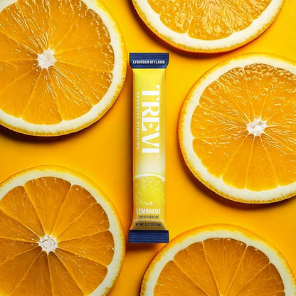TREVI™ Sugar Free Electrolytes - Drink Mix Hydration Powder Packets - 28 Count - Lemonade