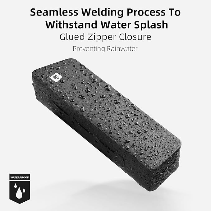 Rhinowalk Bike Top Tube Bag Bike Frame Bag Fully Waterproof and Stable Bicycle Frame Bag Bicycle Bag Professional Cycling Accessories for Mountain Road Bike