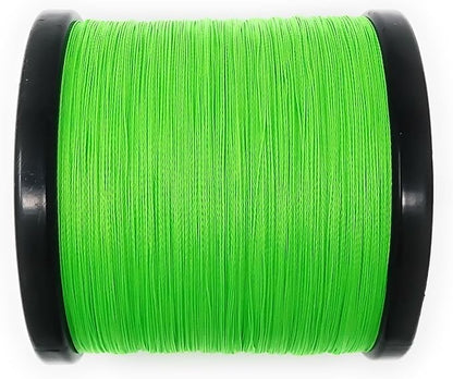 Reaction Tackle Braided Fishing Line - Pro Grade Power Performance for Saltwater or Freshwater Fish - Colored Fishing Line Braid for Extra Visibility
