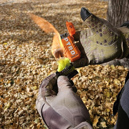 Phone Skope Pyro Putty: Single Use Waterproof Survival Fire Starter, 20 or 50 ct Foil Packs, Easy Tear, Easy Ignite, Fire Starters for Campfires