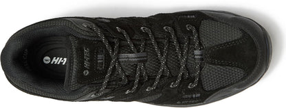 HI-TEC Ridge Low Waterproof Hiking Shoes for Men, Lightweight Breathable Outdoor Trekking and Trail Sneakers, Sizes 7 to 15, Medium and Wide Width