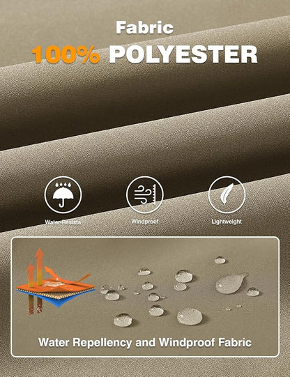 TBMPOY Men's Lightweight Bomber Jackets Light Windbreaker Casual Stylish Fall Golf Zip Up Dress Business Varsity