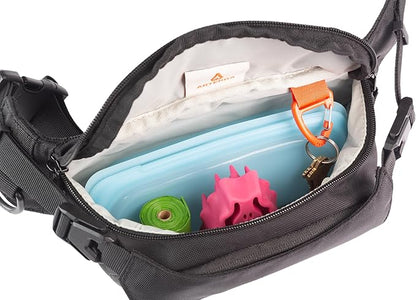 Falcon2L Ultralight Fanny Pack | Crossbody Belt Bag for Men & Women | Compact Waist Pack Sling for Essentials | Expandable External Carry with Falcon Wing Water-Resistant for Outdoor Travel & Everyday