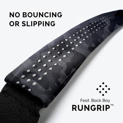 Back Bay Slim Running Belt for Women & Men [Fits ALL Phones], Runners Fanny Pack for Men, Money Belt, Running Gear Gift, Waist Bag Workout Gear, iPhone Runner's Phone Holder Waist Pack