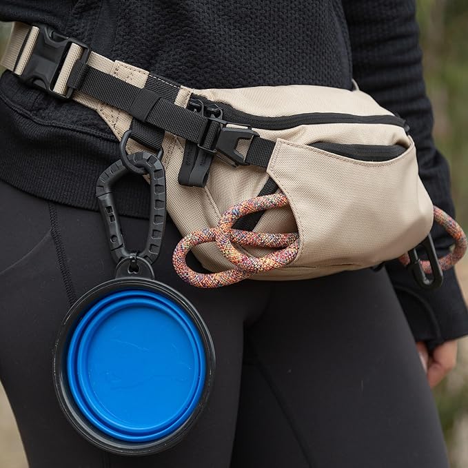 Falcon2L Ultralight Fanny Pack | Crossbody Belt Bag for Men & Women | Compact Waist Pack Sling for Essentials | Expandable External Carry with Falcon Wing Water-Resistant for Outdoor Travel & Everyday