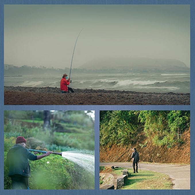 RainRider Waterproof Breathable Suits for Men - Durable Oxford Rain Jacket Coat With Pants