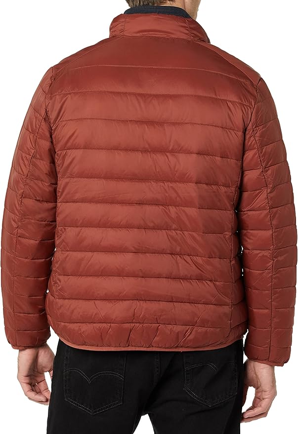 Amazon Essentials Men's Packable Lightweight Water-Resistant Puffer Jacket (Available in Big & Tall)