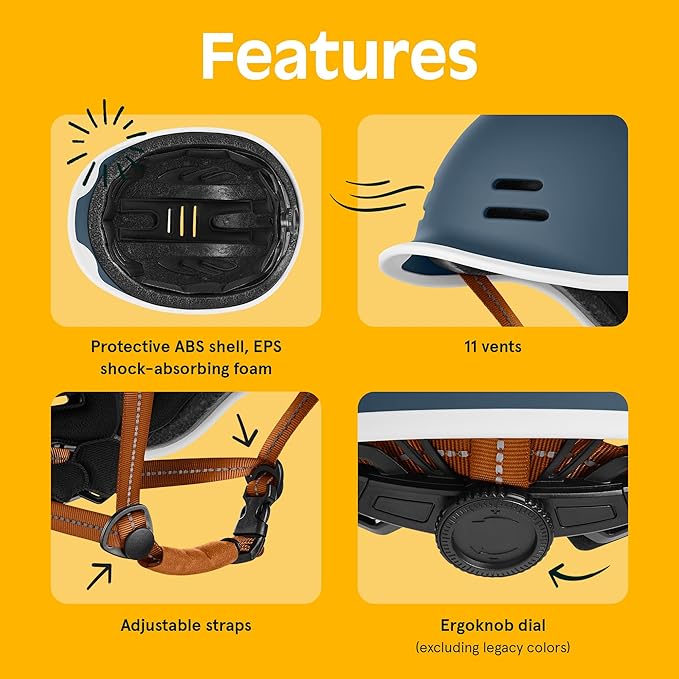 Retrospec Remi Adult Bike Helmet for Men & Women - Bicycle Helmet for Commuting, Road Biking, Skating with Adjustable Dial