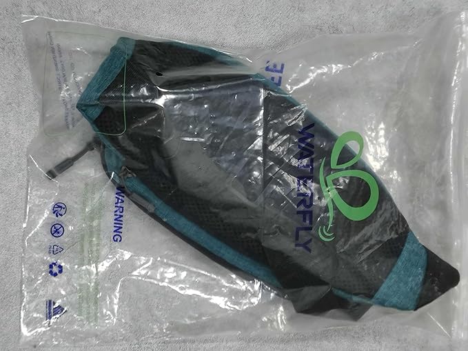 WATERFLY Fanny Pack Waist Bag: Small Hip Pouch Bum Bag Fannie Pack Phanny Fannypack Waistpack Bumbag Beltbag Sport Slim Fashionable for Jogging Hiking Hiker Woman Man