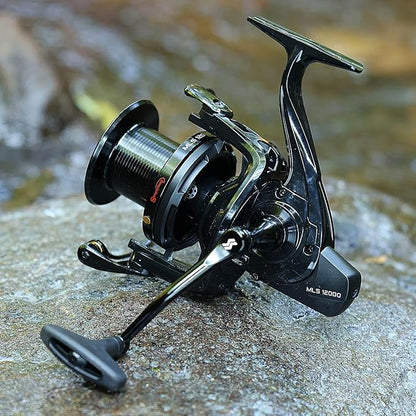 Sougayilang Saltwater Spinning Reel – Up to 38LBs Max Drag Big Game Fishing Reel, Graphite Frame Surf Fishing Reels, 4.6:1 Gear Ratio Heavy Long Casting Inshore Offshore Saltwater Reel