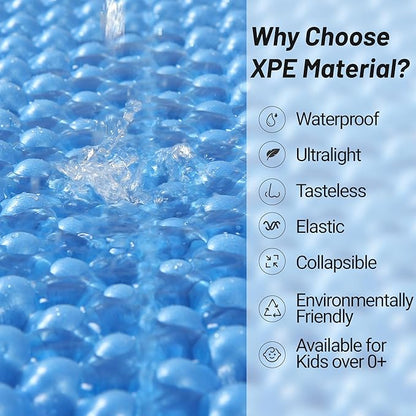 Foam Sleeping Pad for Camping Lightweight Outdoor Folding Mat Closed Cell Foam Pad Portable Waterproof Sleeping Mat for Hiking Backpacking Aluminum XPE Camping Accessories 0+