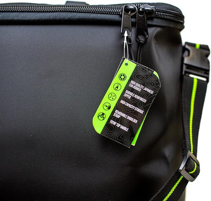 GOOGAN SQUAD Tackle Toter Medium - Durable Fishing Tackle Bag & Tray Storage (21"L x 10"W x 13"D)