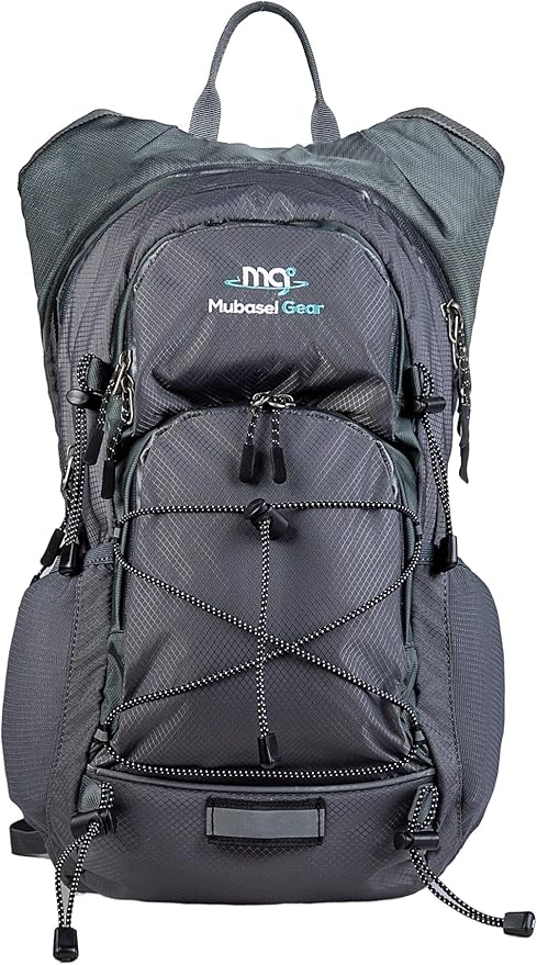 Insulated Hydration Backpack Pack with 2L Water Bladder Lightweight 22L Hiking Backpack Bag for Women Men Daypack for Hiking Running Festival Camping Biking