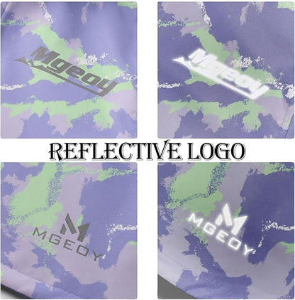 MGEOY Boys Girls Rain Jackets Lightweight Waterproof Hooded Raincoats Windbreakers for Kids 4-14Y