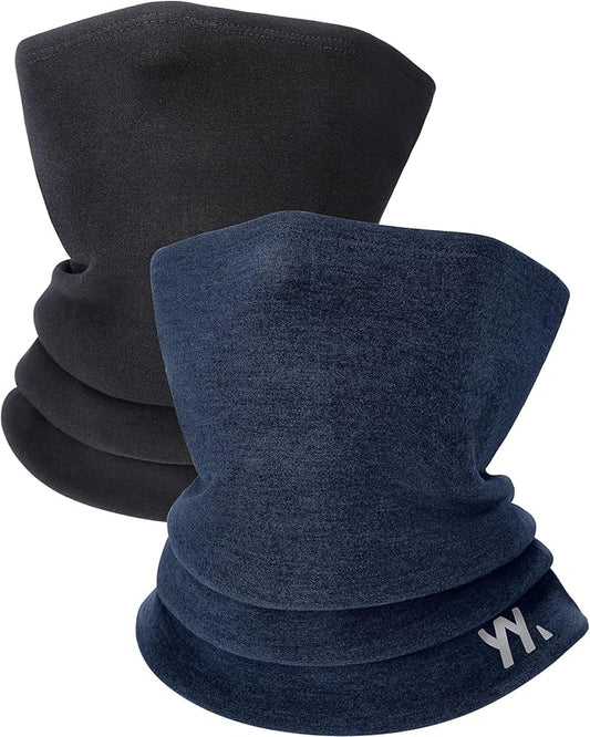 Neck Gaiter for Men Women, Breathable Windproof Face Mask Scarf, Soft Elastic Winter Neck Warmer Cover