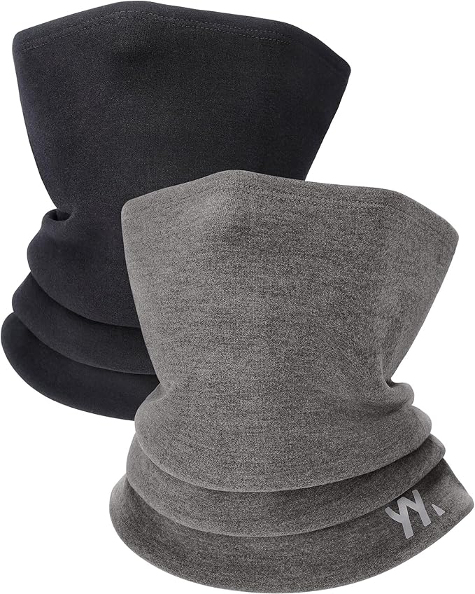 Neck Gaiter for Men Women, Breathable Windproof Face Mask Scarf, Soft Elastic Winter Neck Warmer Cover