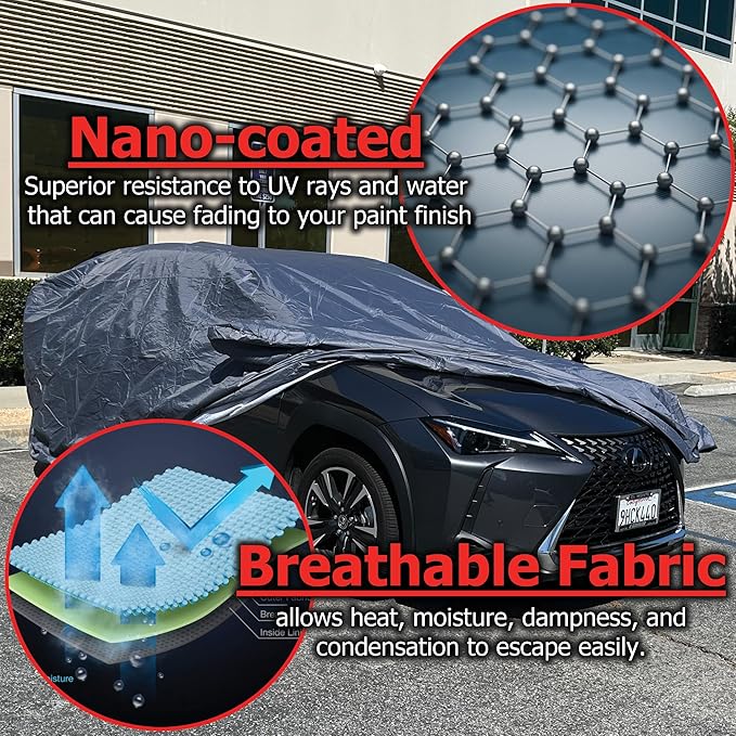 Custom FIT Car Cover fits 2020 2021 2022 2023 2024 2025 Chevy Corvette C8 XTREMECOVERPRO Diamond Series Grey