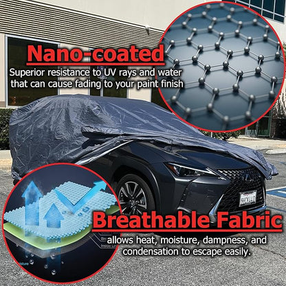 Custom FIT Car Cover fits 2020 2021 2022 2023 2024 2025 Chevy Corvette C8 XTREMECOVERPRO Diamond Series Grey