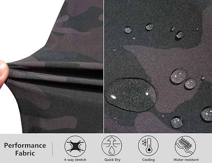 Little Donkey Andy Men's Stretch Convertible Pants, Zip-Off Quick-Dry Hiking Pants, UV Protection, Lightweight