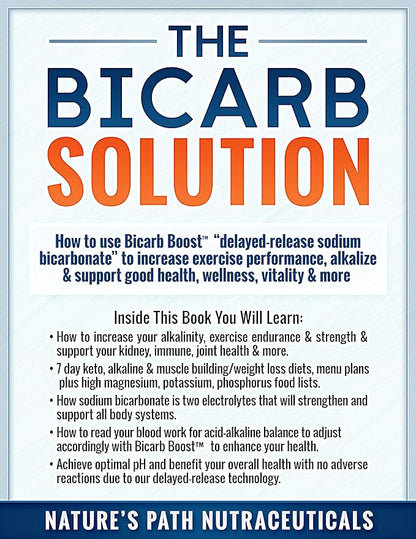 Sodium Bicarbonate 650 mg Tablets - Strongest Alkaline Tablets - Electrolyte Supplement & Keto Electrolyte Pills, Salt Tablets Hydration & Rehydration, Endurance, Stamina: 120 Capsules