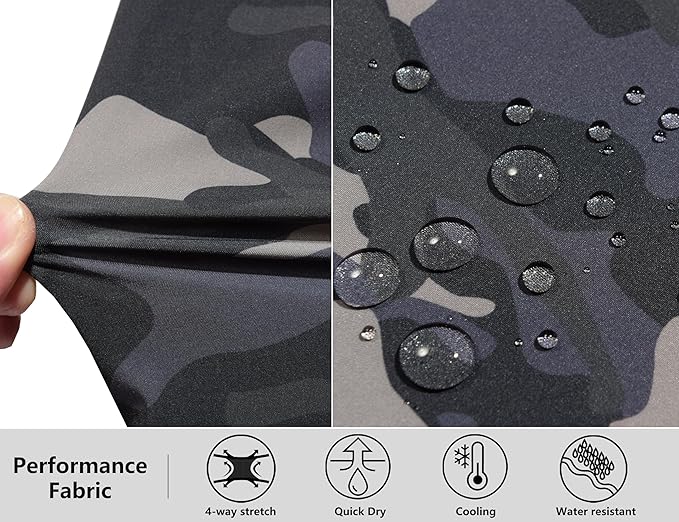 Little Donkey Andy Men's Outdoor Sports Two Section Trousers Mountaineering Hiking Hiking