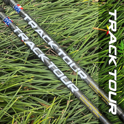 Carbon Fiber Trekking Poles Ultra Lightweight Hiking Poles Walking Sticks with Cork and EVA Foam Grips Quick Adjustable Flip Locks