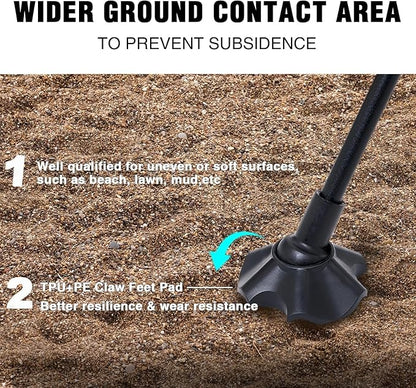 MOON LENCE Portable Camping Chair Backpacking Chair - The 4th Generation Ultralight Folding Chair - Compact, Lightweight Foldable Chairs for Hiking Mountaineering, Beach