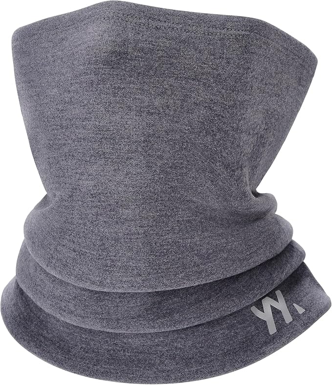 Neck Gaiter for Men Women, Breathable Windproof Face Mask Scarf, Soft Elastic Winter Neck Warmer Cover