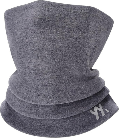 Neck Gaiter for Men Women, Breathable Windproof Face Mask Scarf, Soft Elastic Winter Neck Warmer Cover