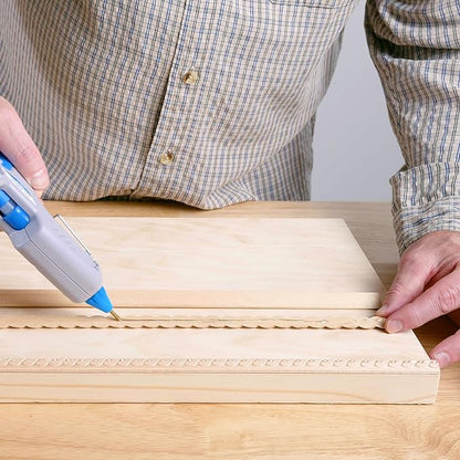 AdTech Pro 75 Full Size Hot Glue Gun Kit - Includes 3 Nozzles & Features Artistick Stringless Hot Glue Sticks, 75-Watt Powerful Heater, Ergonomic Design