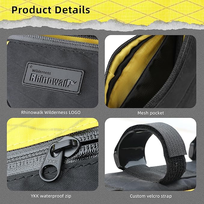 Rhinowalk Bike Frame Bag Waterproof Bike Triangle Bag Bicycle Pouch Under Tube Bag Professional Cycling Accessories