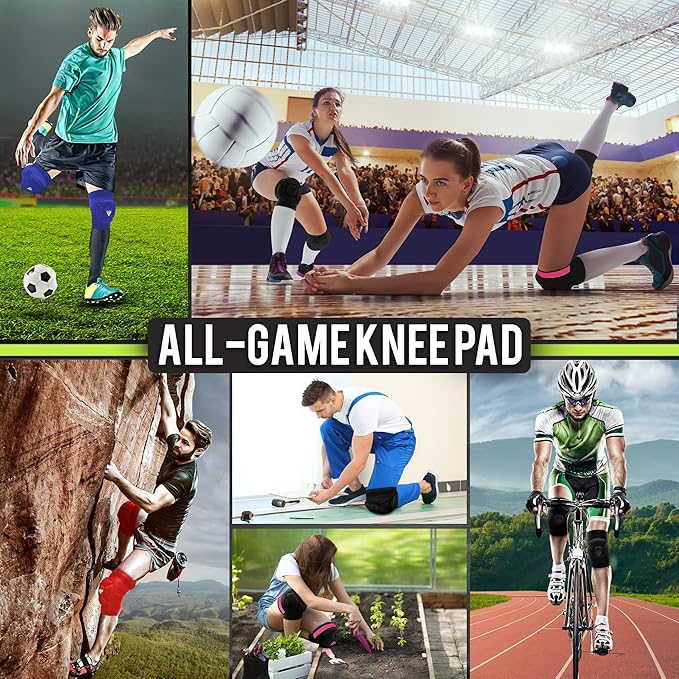 RDX Knee Pads for Work, Oeko TEX Certified, Anti-Slip Protective Thick Padded Foam Pad, Collision Avoidance Sleeves Pair, MMA Muay Thai Grappling Volleyball Football Wrestling Gardening.