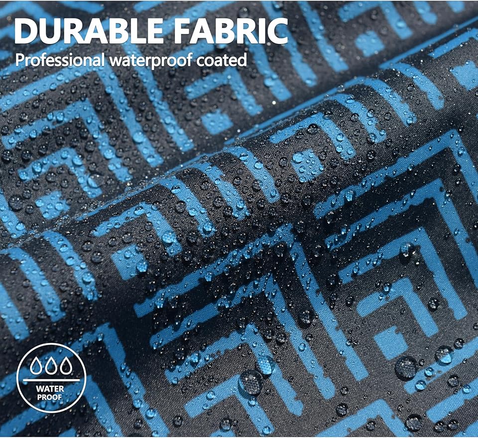 Little Donkey Andy Men's Waterproof Rain Jacket Outdoor Lightweight Rain Shell Coat for Hiking,Golf,Travel