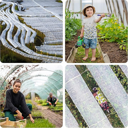 Alpurple Insect Bird Barrier Netting Mesh- 20 x 10 Feet Garden Bug Netting Plant Cover for Protect Plant Fruits Flower from Insect Bird Eating