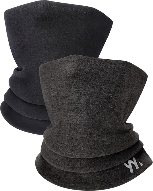 Neck Gaiter for Men Women, Breathable Windproof Face Mask Scarf, Soft Elastic Winter Neck Warmer Cover