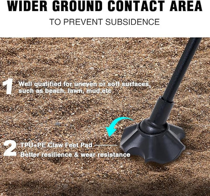 MOON LENCE Portable Camping Chair Backpacking Chair - The 4th Generation Ultralight Folding Chair - Compact, Lightweight Foldable Chairs for Hiking Mountaineering, Beach