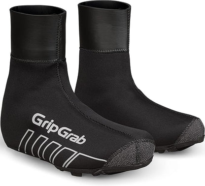GripGrab RaceThermo X Waterproof Winter Gravel MTB Cycling Shoe Covers Cold Weather Neoprene Offroad Biking Overshoes