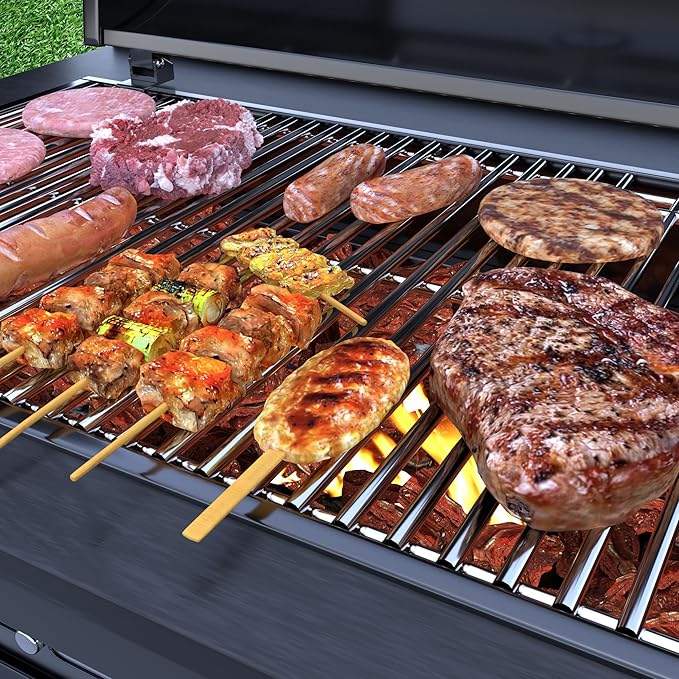 15 inch 2Pack Stainless Steel Grill Grate, Cooking Grate for Cooking Grid Grates Replacement for Select Gas Grill Models by Broil King, Broil-Mate, Huntington and Sterling Gas Models