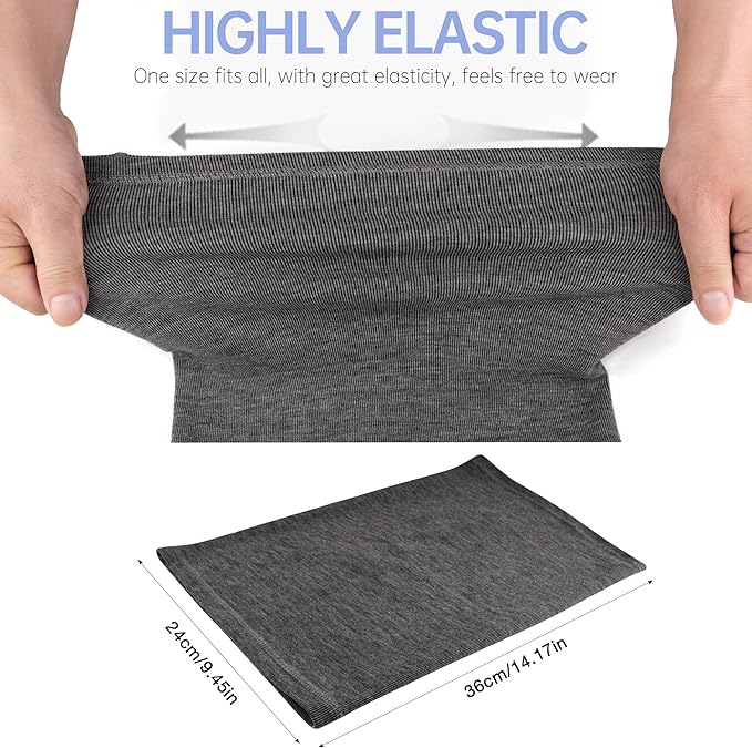 Winter Neck Gaiter Warmer, Soft Fleece Face Mask Scarf for Cold Weather Skiing Cycling Outdoor Sports