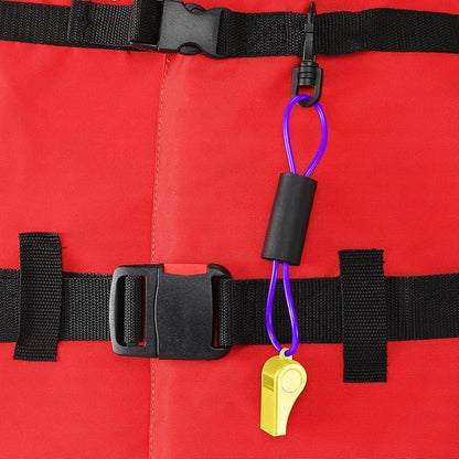 Whistle with Lanyard for Safety Boat Whistle Coast Guard Approved Float Boat Marine Camping Hiking Hunting Fishing Survival Rescue Signaling ski Accessories
