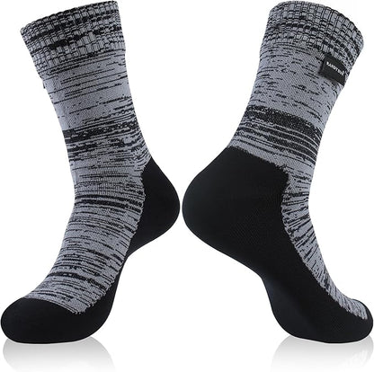 RANDY SUN Waterproof Breathable Socks, [SGS Certified] Unisex Novelty Skiing Trekking Hiking Wading Trail Socks