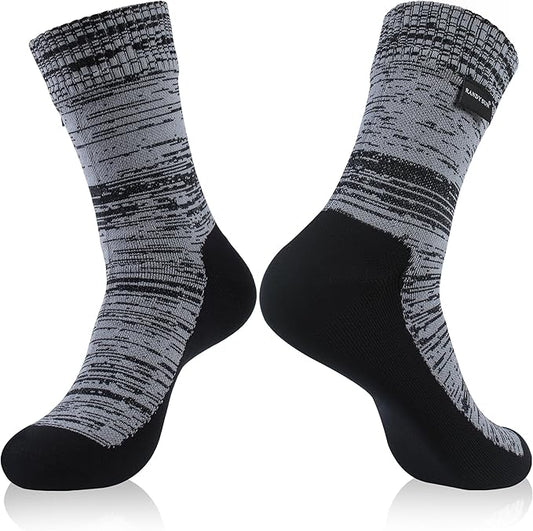 RANDY SUN Waterproof Breathable Socks, [SGS Certified] Unisex Novelty Skiing Trekking Hiking Wading Trail Socks