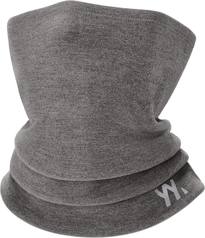 Neck Gaiter for Men Women, Breathable Windproof Face Mask Scarf, Soft Elastic Winter Neck Warmer Cover