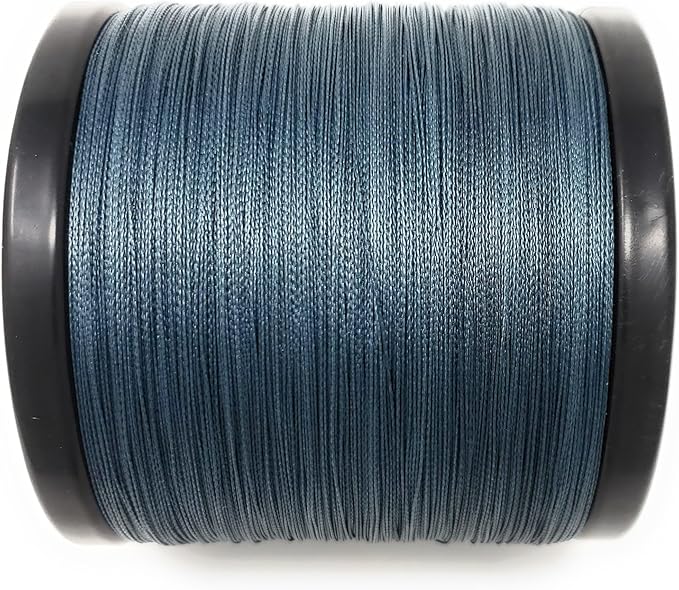 Reaction Tackle Braided Fishing Line - Pro Grade Power Performance for Saltwater or Freshwater Fish - Colored Fishing Line Braid for Extra Visibility