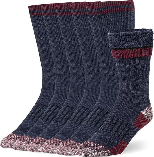 Merino Wool Socks Casual Warm Socks for Winter Cozy Boot Socks for Men & Women
