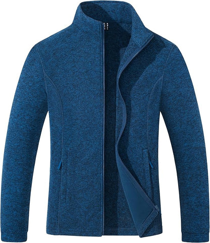 MAGCOMSEN Fleece Jacket Women Zip UP Lightweight Soft Polar Warm Winter Jackets for Women with Pockets Outdoor Hiking